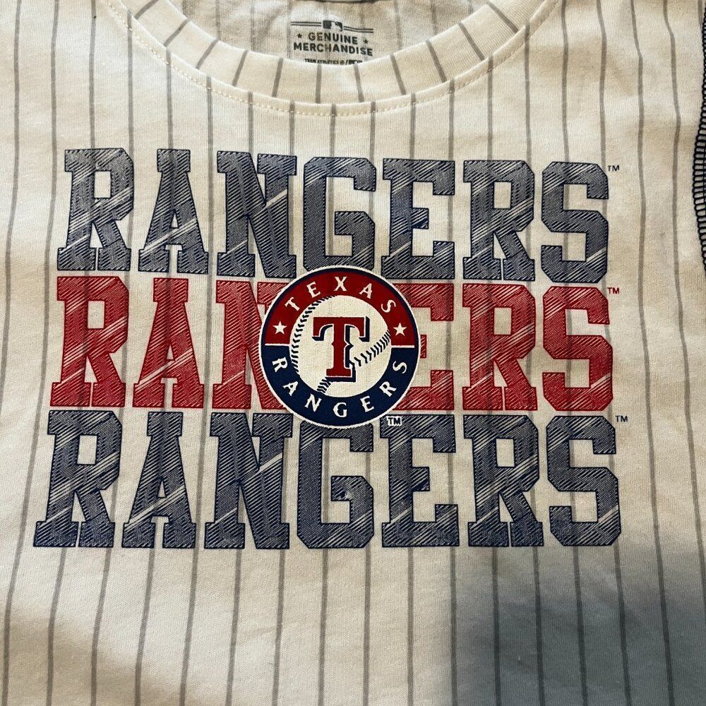 NEW Girls Texas Rangers Shirt XS NWT - Picture 4 of 6